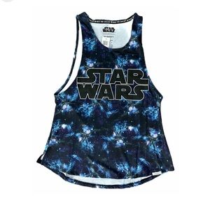 Like New,Her Universe Star Wars galaxy muscle tank, xxxl